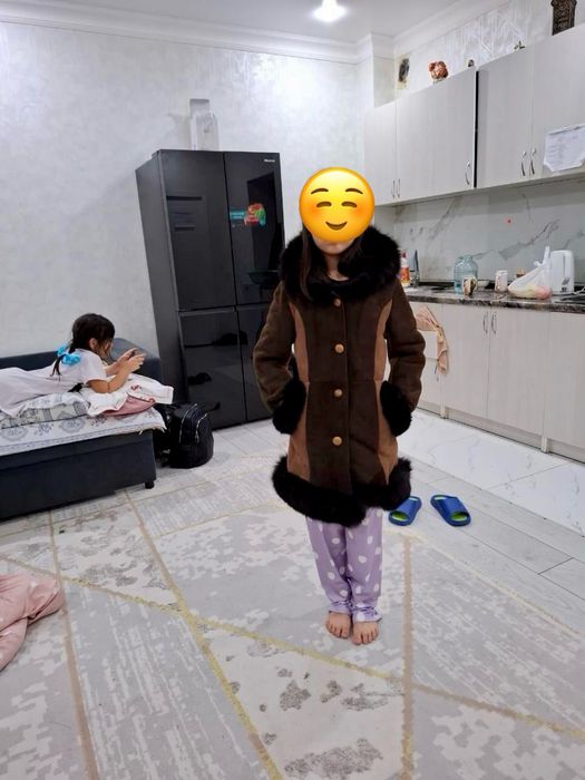 Продается детская дубленка