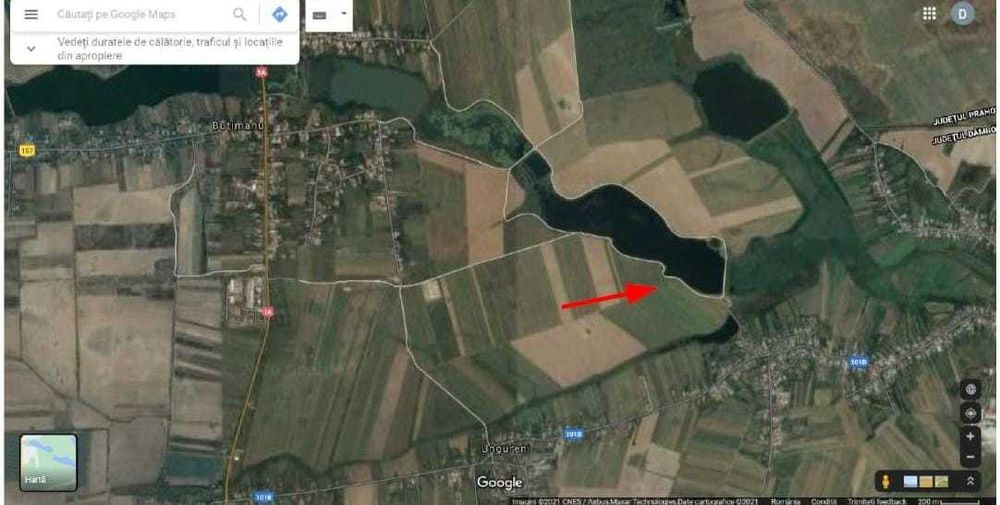 Teren lac Lucianca /Niculesti 2000mp