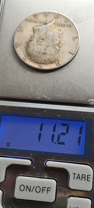 Monede half dolar american 1964