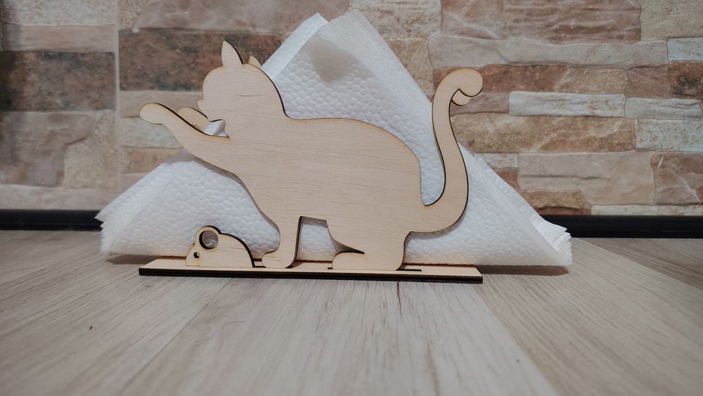 Салфетник котка.