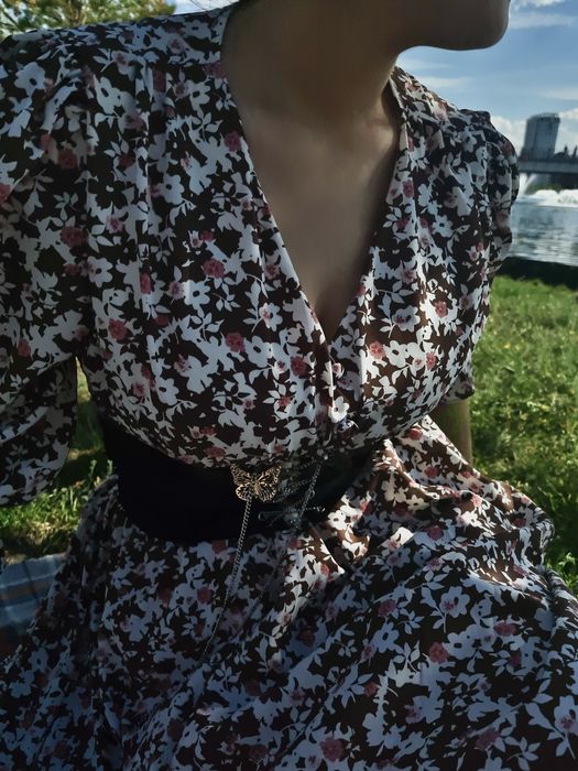 Цветочное платье