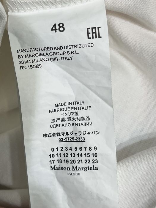 футболка maison margiela