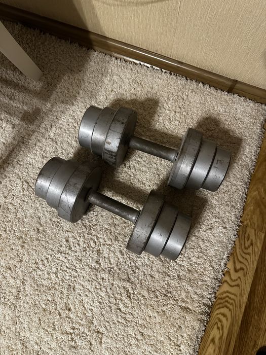 Гантели 18+18кг (36кг)