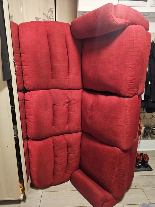 Canapea 3 locuri cu recliner