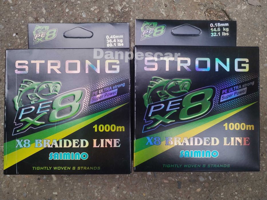 ROLA Fir textil 1000M Saimino PE X8 ultra strong impletit in 8