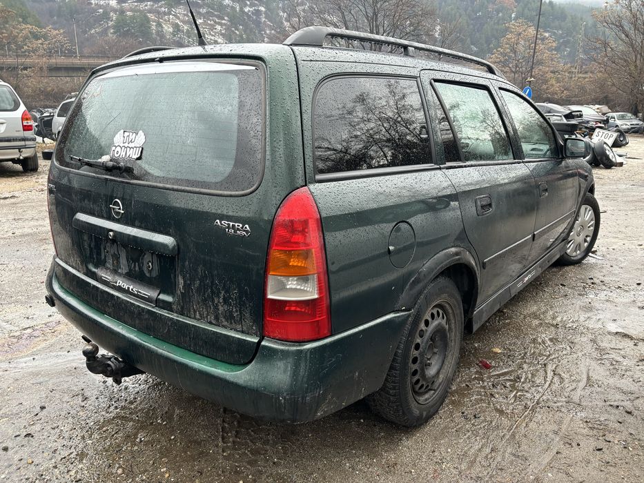 Опел астра Г 1.8 газ/бензин теглич. На части.