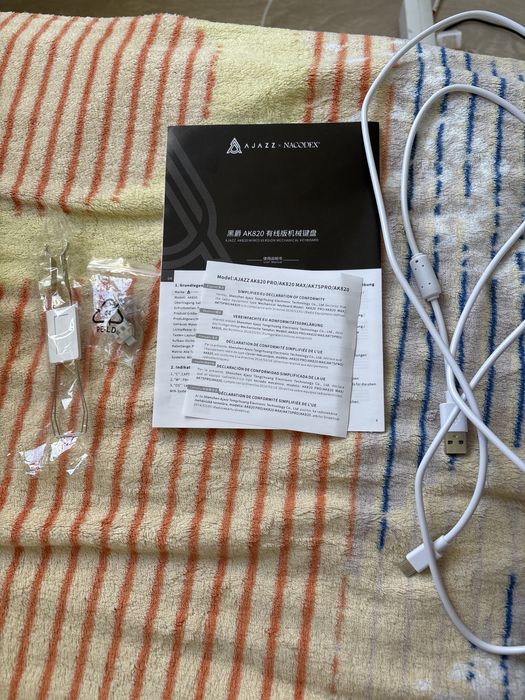 Ajazz ak820 клавиатура