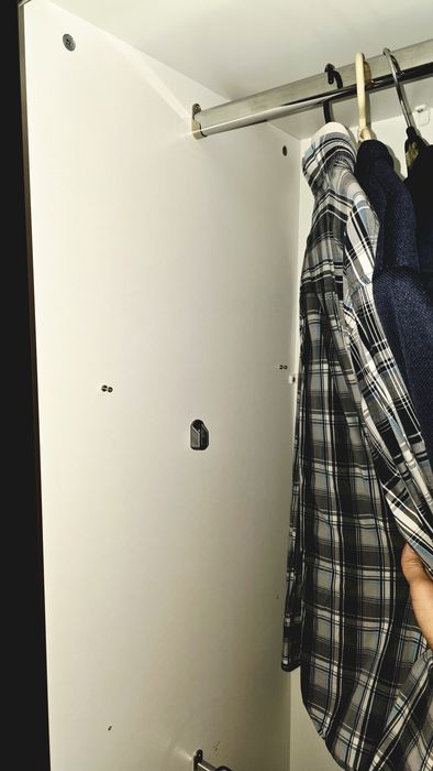 Немски гардер ш171х206вх61 с плъзгащи врати и вътр. оформл. по желание