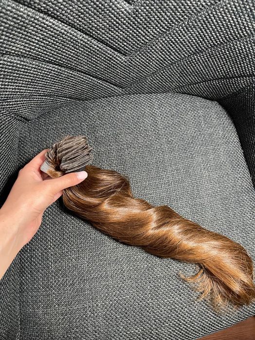 Extensii Tape On păr natural nevopsit ~50-55 cm | Bassam Concept | purtate 1 lună
