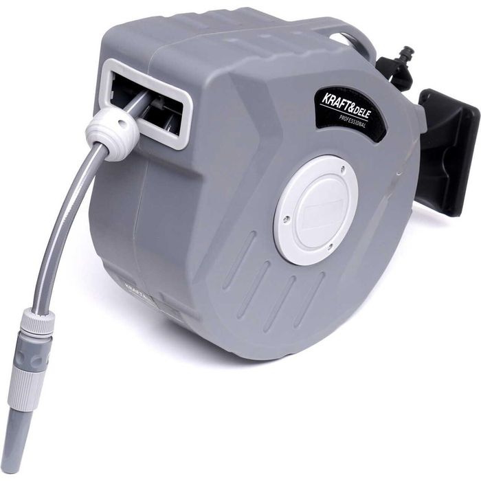 Tambur automat, furtun pentru gradina 20 metri, diametru conector