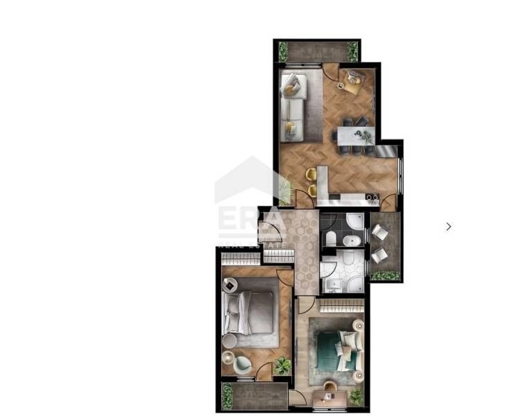 Продава се Тристаен апартамент в София, Люлин 5 - 120 кв.м за 873 €/кв.м - Снимка #1