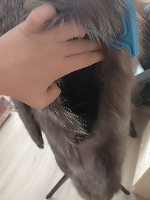 Меховая безрукавка