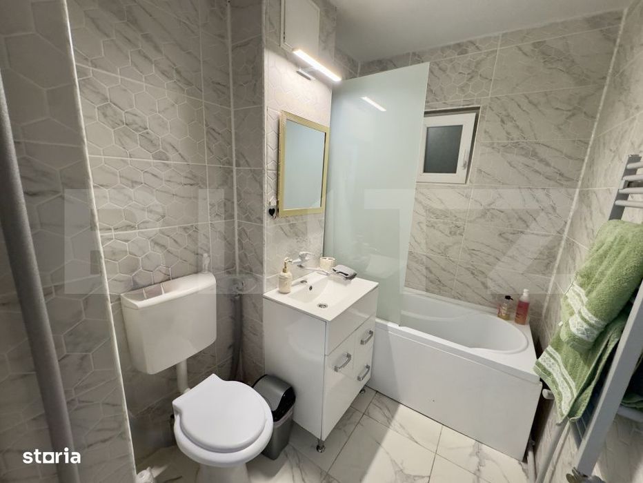 Apartament 2 camere 52mp parter, centrala termica proprie, Brazda