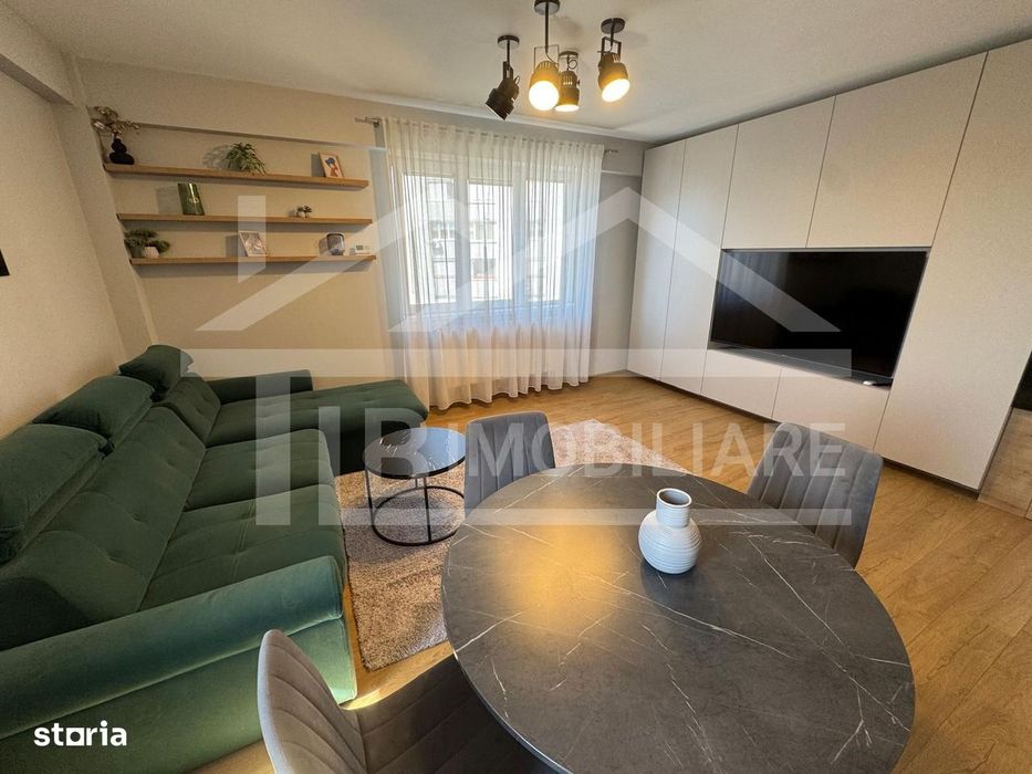 Apartament cu 2 camere, 55mp,  parcare, Zona Tudor