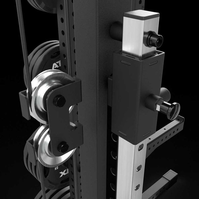 Комбинирана Стойка за Фитнес / Скрипец Поставка за Дискове / Half Rack