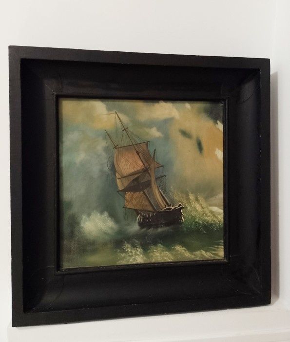 Tablou .Ulei pe pânză o lucrare  de o foarte