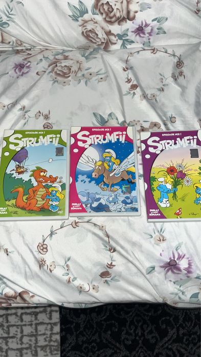 set 3 CD uri cu strumfii