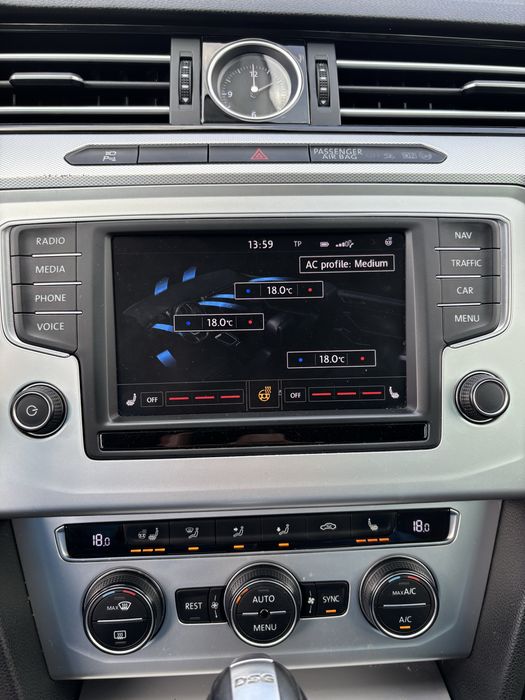 VW passat b8 automat matrix carlig