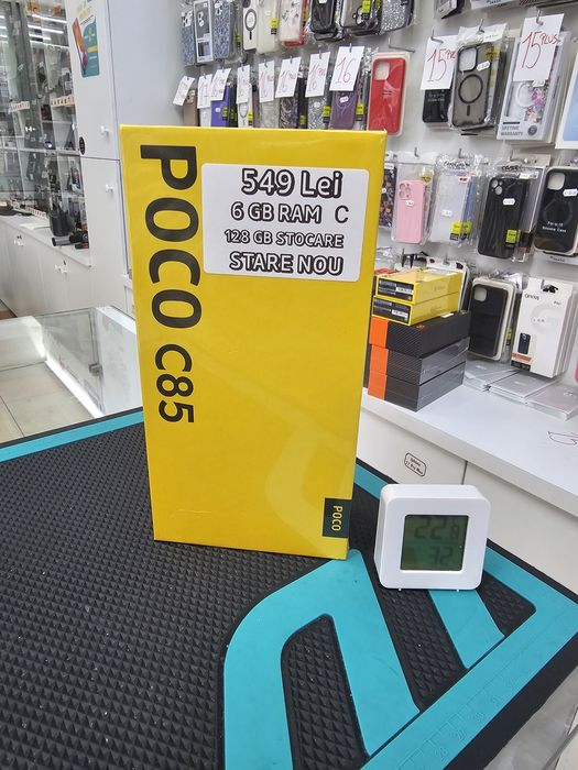 Poco C85, 6/128 GB, Sigilat, Garanție