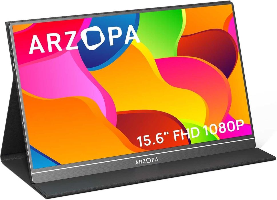 Monitor portabil ARZOPA 15.6" FHD 1080P – Ca nou / Folosit extrem de puțin