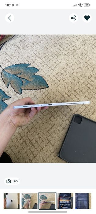 iPad pro m2 128gb  ашылмаған Қулсарыда тұр