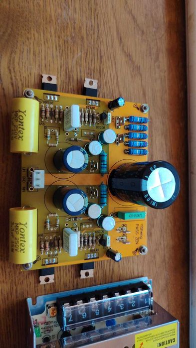 Amplificator casti inspirat de Pass Labs Zen modul si sursa 24V 3A