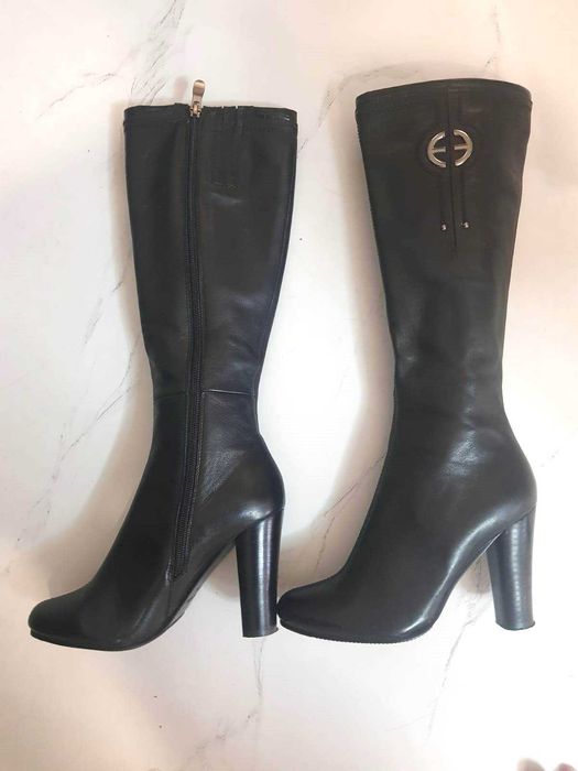 Сапоги кожаные 36 размер