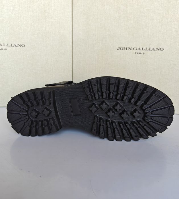 Ghete John Galliano Calf Pasha originale piele naturală
