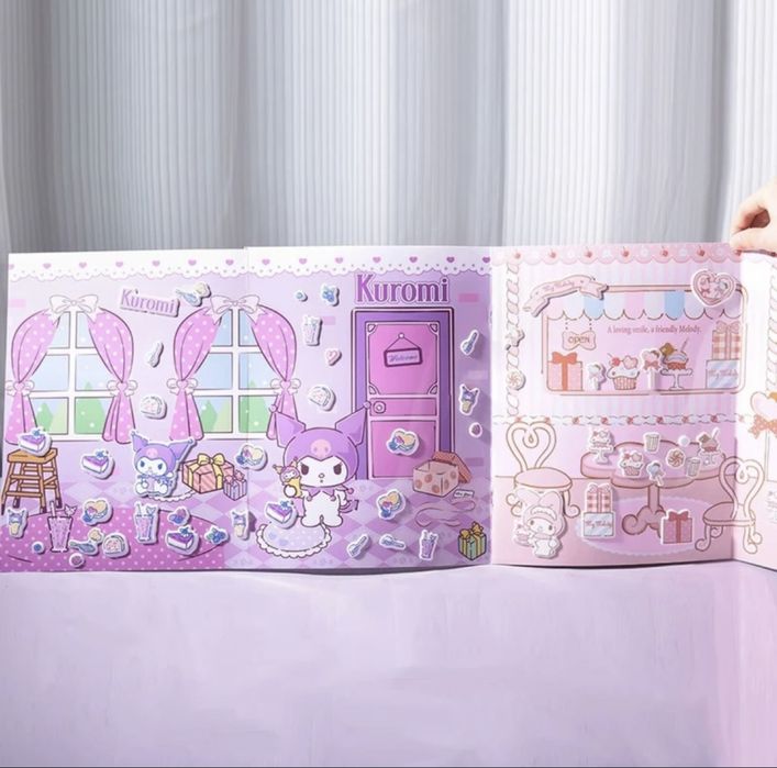 Книжка с наклейками