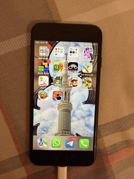 Iphone7, батарея 100%