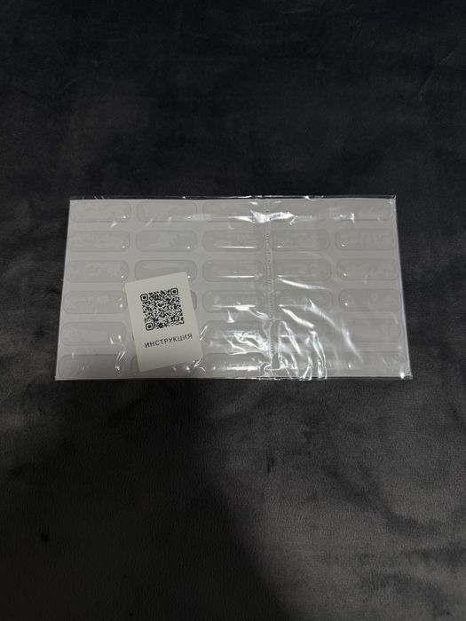 Эпоксидные наклейки прозрачные 30 шт