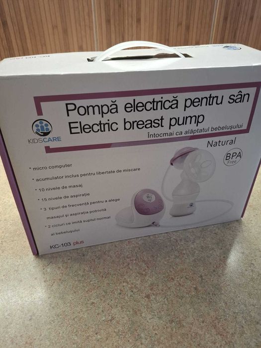 Pompa electrica san KidsCare cu acumulator