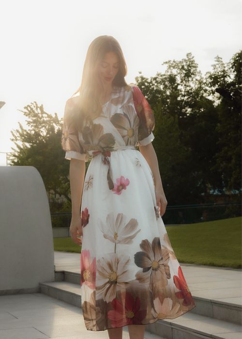 Rochie Midi florala
