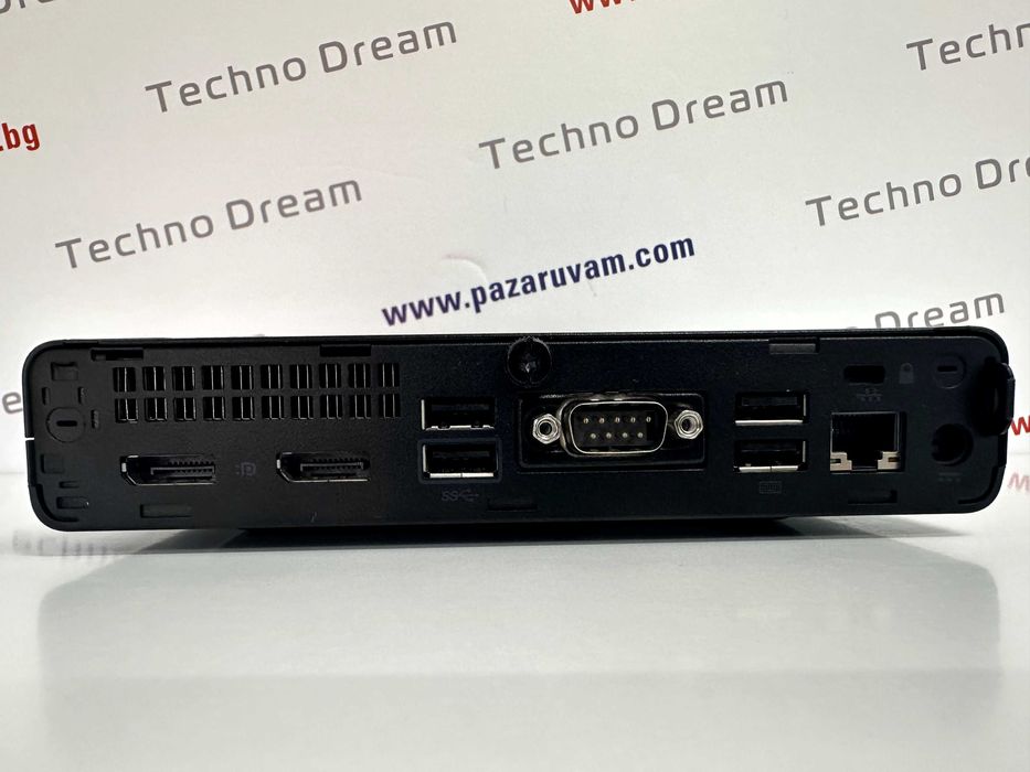 Мини компютър HP ProDesk 400 G4-Intel Core i3-8100T / 8GB RAM / 256GB