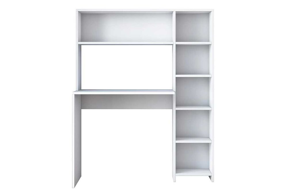 Бюро Puzzle-home 2025, ПДЧ, Сонома или Бял, 113x40x142cm, ПРОМО!