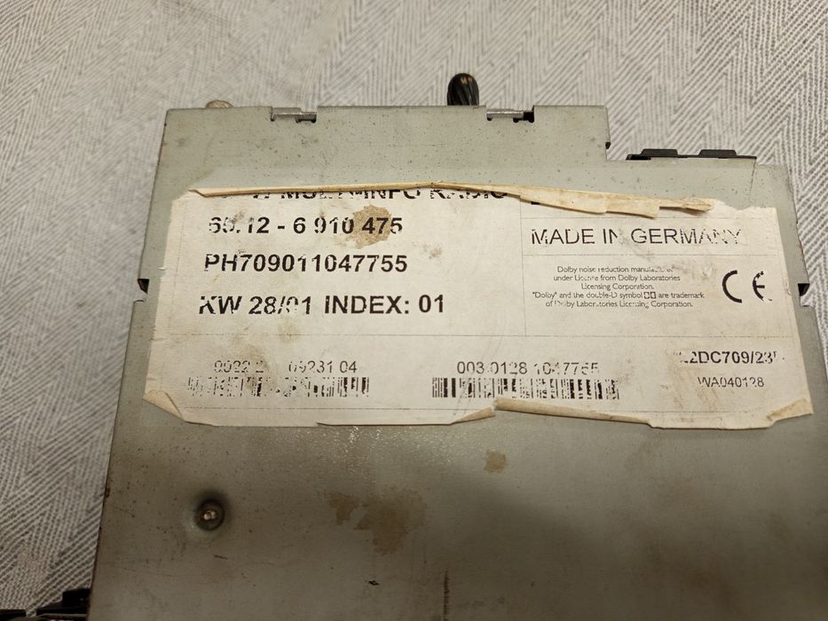БМВ  BMW е46 радио, СД, Навигация