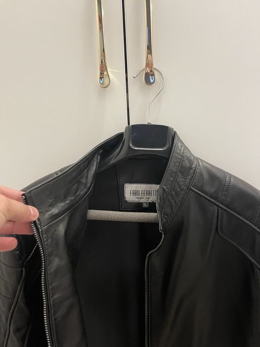 Geacă din piele naturală Fabio Ferretti 100% piele