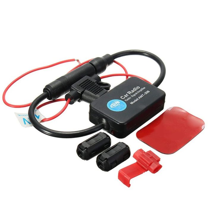 ПРОМО Усилвател за цифрово радио Антена Адаптер 12V