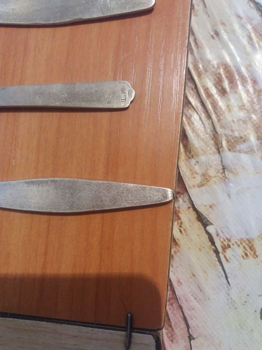 Чайные  ложки. Серебряные