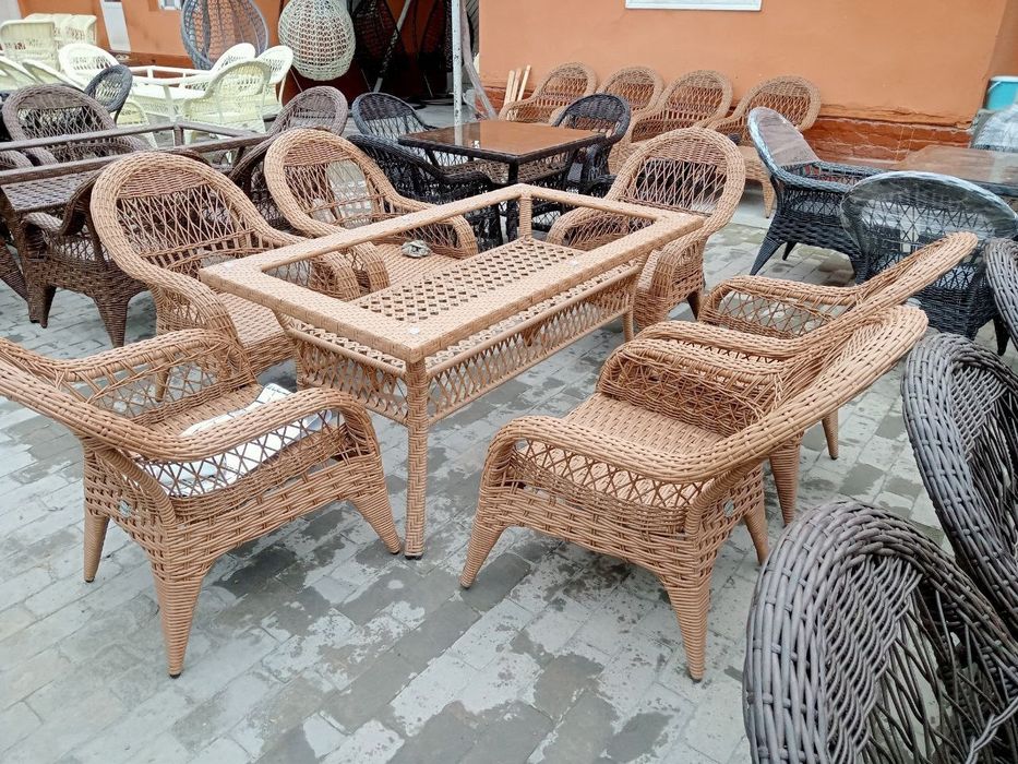 Ratan stol stullar olami arzon narxlarda