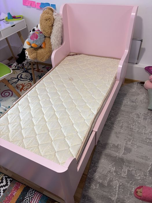 Pat copil ajustabil+Saltea