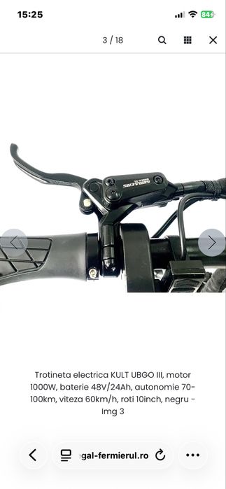 Trotineta electrica kult by ubgo III