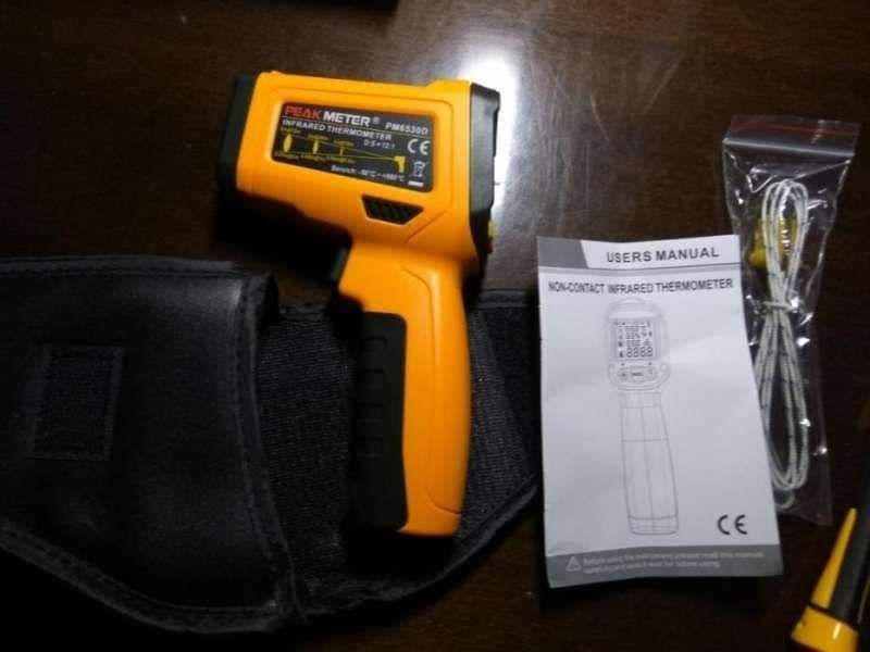 НОВО безконтактен термометър ВЛАГОМЕР лазерен термометър IR термометър