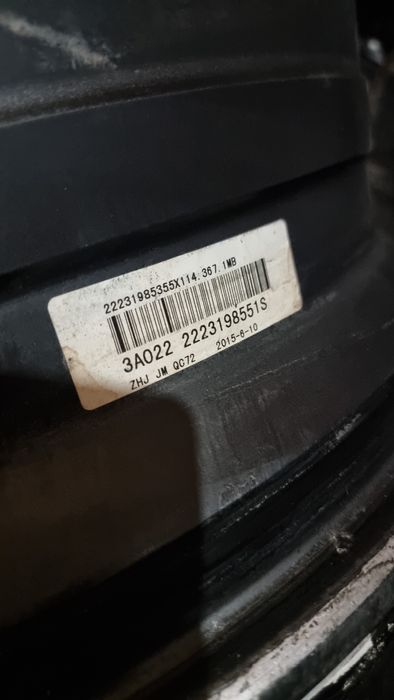 Разноширокие диски r19