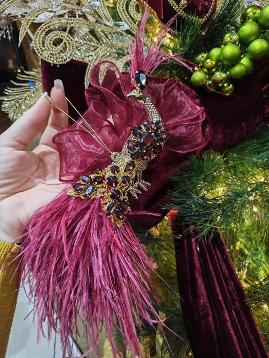 Ornamente handmade păun