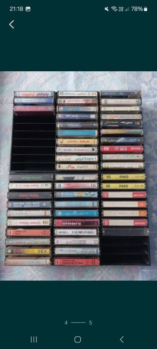 Lot casete audio 48 bucati