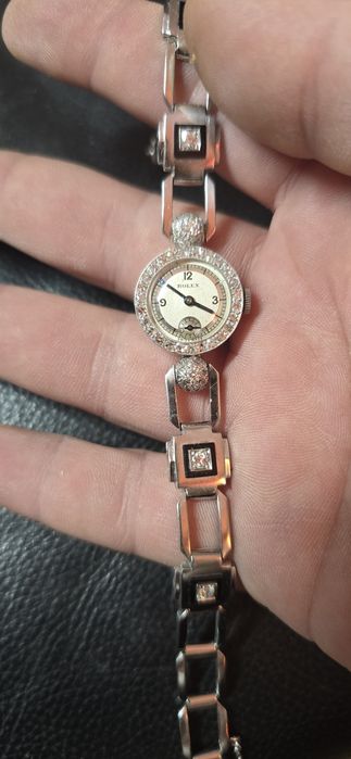 Rolex original aur 18 k diamante