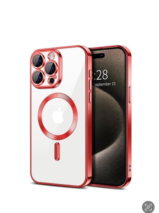 Husa Luxury Magsafe Clear Iphone 11/12/13/14/15/16E/16/17/PRO/MAX/AIR