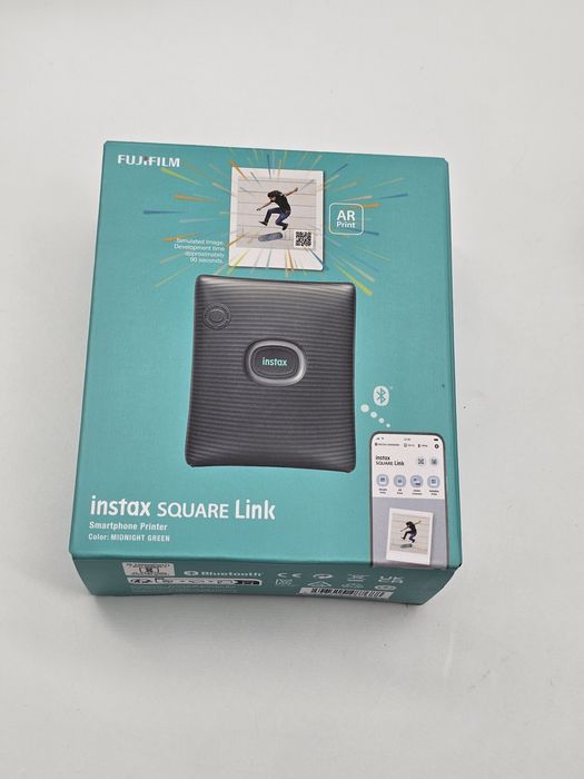Fujifilm Instax Square Link Imprimanta pentru Smartphone Midnight Gree