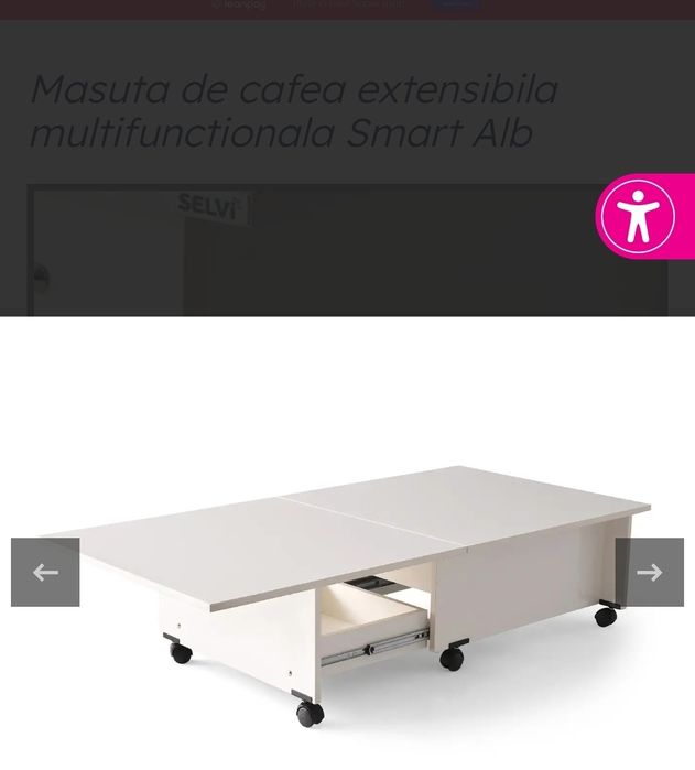 Masa extensibila multifuncțională